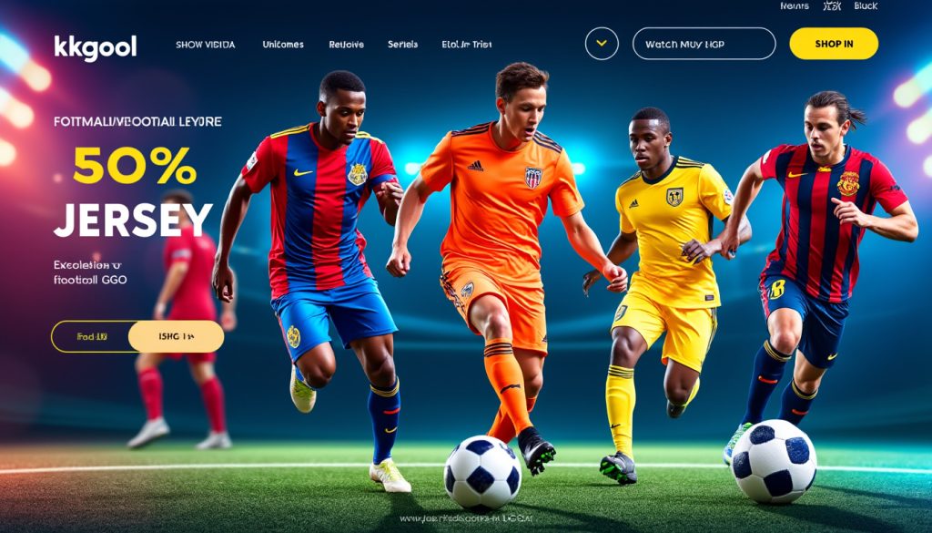 découvrez kkgool, la plateforme en ligne idéale pour acheter des maillots de football authentiques à prix réduit. profitez d'un large choix de modèles de clubs et sélections nationales, promotions régulières et livraison rapide !