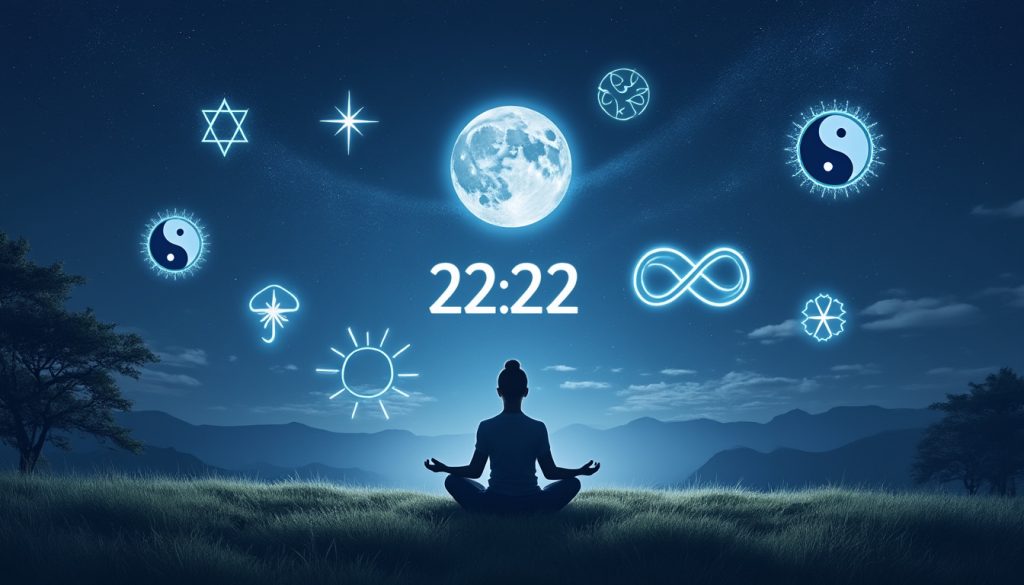 découvrez la signification de l'heure miroir 22h22 en numérologie et spiritualité : messages cachés, symbolique des anges et interprétations sur votre chemin de vie.
